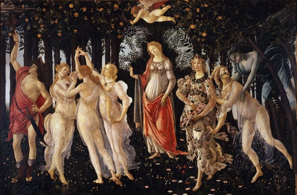 Primavera, Sandro Botticelli (Florence 1445 -1510)